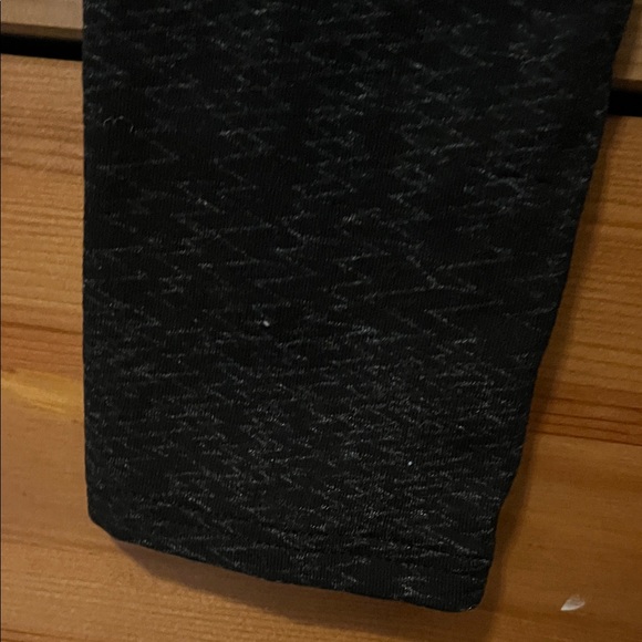 Athleta leggings Black High-Waisted yoga metallic pattern size XS - Picture 8 of 13